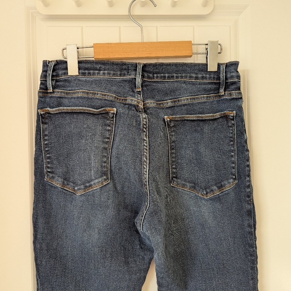 Frame Denim Dark Blue Skinny Jeans Size 30 - Picture 2 of 7